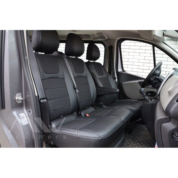 Авточехлы модельные MW Brothers для Renault Trafic III ( 1+2 ) c 2014