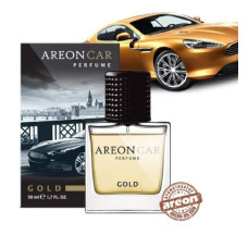 Ароматизатор повітря Areon Car Perfume 50ml Glass Gold