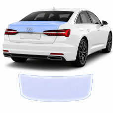 Антигравийная защитная бронепленка по лекалам для Audi A6 C8 2018-2022 - зона крышки багажника