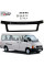 Дефлектор капота мухобойка Volkswagen LT 1996-2000 Телевизор Евро Крепление (Vip Tuning)