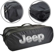 Сумка органайзер техдопомоги Jeep 53х19х13 2 відділення Чорна