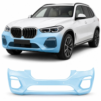 Антигравийная защитная бронепленка по лекалам для BMW X5 G05 2018-2023 - передний бампер