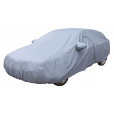 Тент автомобільний для седана ДК PEVA XL 535x178x120 см (кишені під дзеркала ущільнений)