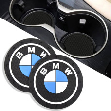 Антискользящий коврик В Подстаканник BMW ⌀7 см 2 шт