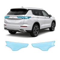 Антигравийная защитная бронепленка по лекалам для Mitsubishi Outlander IV 2021- задние фонари стопы