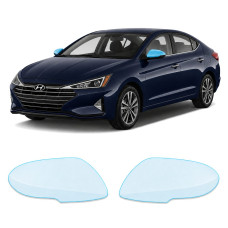 Антигравийная защитная бронепленка по лекалам для Hyundai Elantra AD facelift 2019-2020 - зеркала