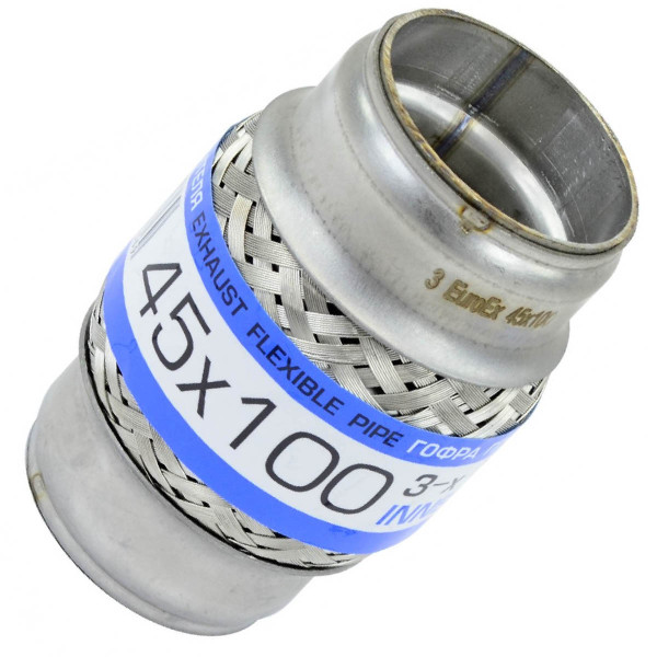Гофра глушника 45 х 100 мм Amulet Тришарова (EuroEx)