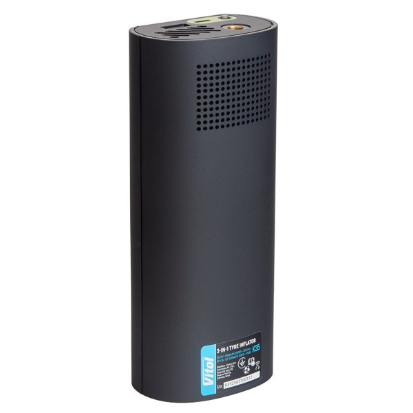Портативний компресор акумуляторний Vitol 3в1 7.4V 29.6wh 8000mAh РК-дисплеєм (K-35)