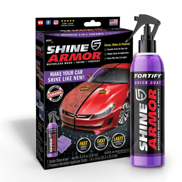 Антицарапин полироль туба Shine Armor / 236 мл (9334 193625)