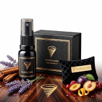 Ароматизатор автомобильный Hurricane Black Gold Premium (В комплекте Спрей)