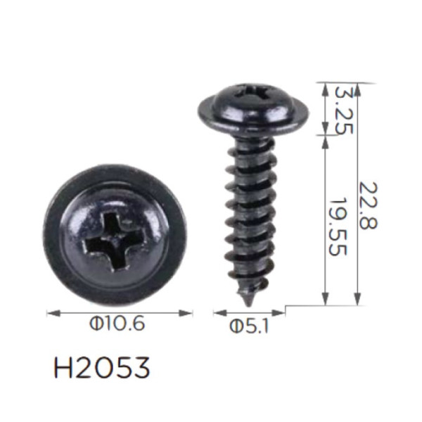 Саморез для Toyota (H2053)