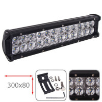 LED Балка Дополнительная Фара 300x80x60 мм FLOOD (24ledx3w) 6000К 9-36V (C2072F F)