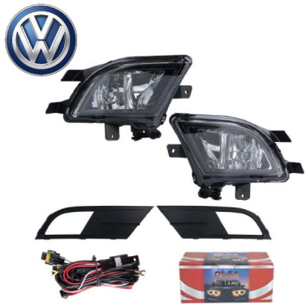 Протитуманні фари для Volkswagen Jetta VI 2014-2018 H8 12V 35W з проводкою Комплект (OEM: Left - 5C7941699P Right - 5C7941700P) (VW-889)