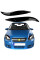 Реснички фар для Chevrolet Aveo T250 2003-2011 2 шт Voron Glass