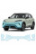Антигравийная защитная бронепленка по лекалам для BYD Yuan Up (Atto 2) I 2024- передний бампер