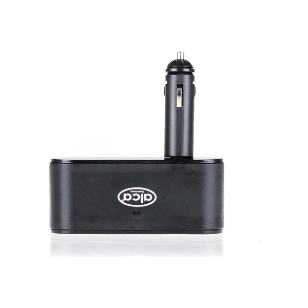 Розгалужувач прикурювача Alca 12V 3 гнізда та 1USB Кут повороту 90° Оригінал (510 200)