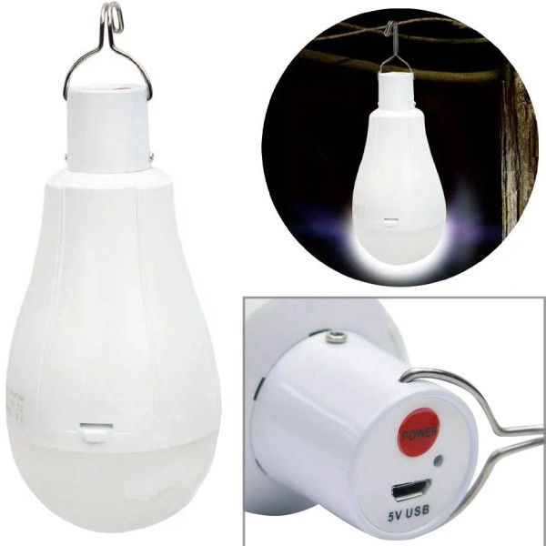 LED Ліхтар люстра трансформер підвісний із зарядкою AKБ 18650x2 USB 5W (X-Balong BL-3820)