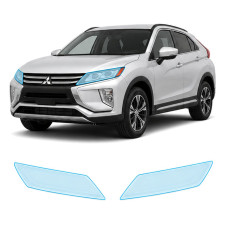 Антигравійна захисна бронеплівка за лекалами для Mitsubishi Eclipse Cross I 2017-2021 - оптика (фари та ПТФ)