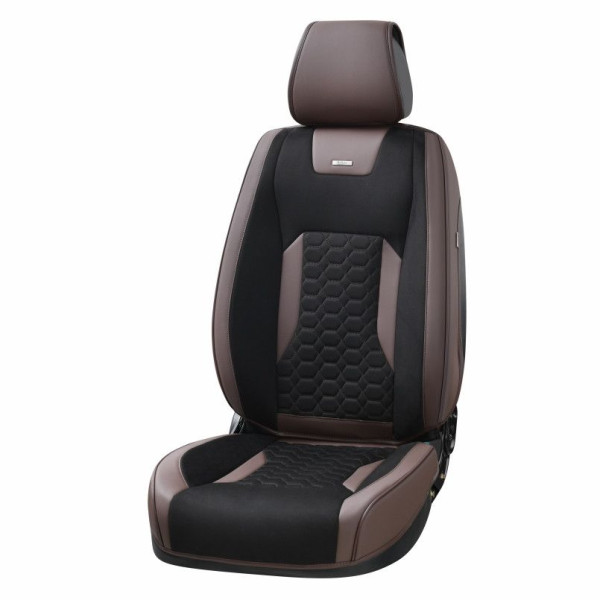 Накидки для сидений Beltex Montana 3D Комплект Алькантара Коричнеые