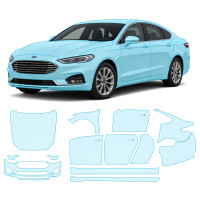 Антигравийная защитная бронепленка по лекалам для Ford Mondeo V facelift 2019-2022 - полный кузов