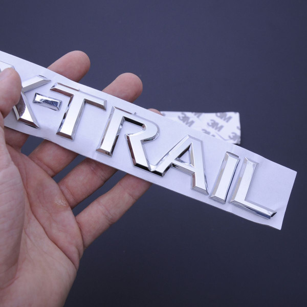 Эмблема надпись X-trail скотч 3М 190 x 30 мм Польша