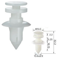 Кліпса кріплення обшивки Ford W704958S300 (C0355)
