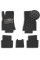 Коврики в салон EVA для Mercedes B-class (Т 245) 2005-2011 с подпятником Черные 5 шт