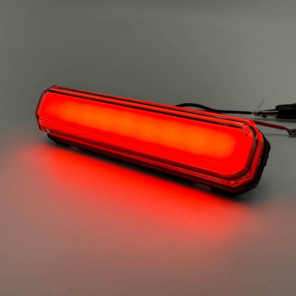 LED Габарит Thoc Auto 85 х 20 мм 12/24V 9 диод Неоновый Красный (ТН-962) 1 шт
