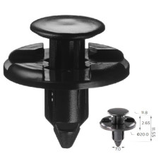 Кліпса крило та підкрилки Subaru, Honda, Nissan, Infiniti, Mitsubishi (90914-0051, 909140051)  (C1419)
