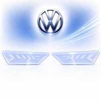 Антигравийная защитная бронепленка по лекалам для Volkswagen Touareg II 2010-2013 - задние фонари стопы