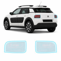 Антигравійна захисна бронеплівка за лекалами для Citroen C4 Cactus I 2014-2017 - задні ліхтарі стопи