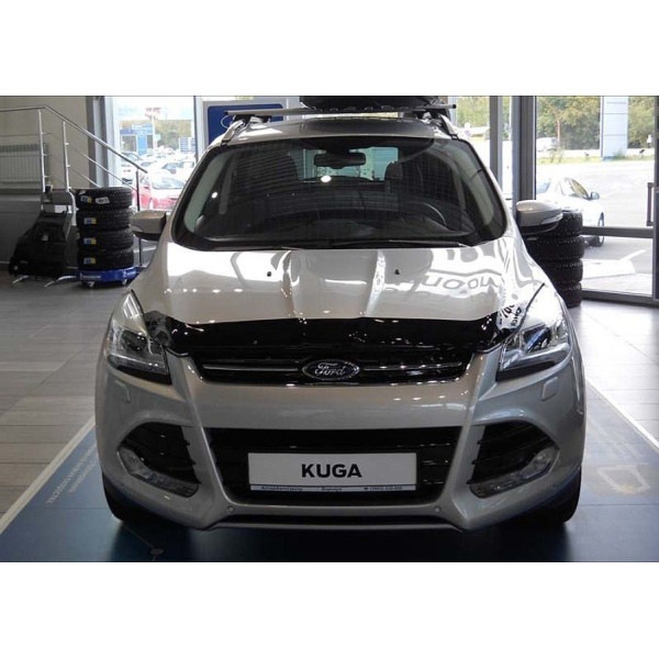 Дефлектор капоту мухобійка для Ford Kuga 2013-