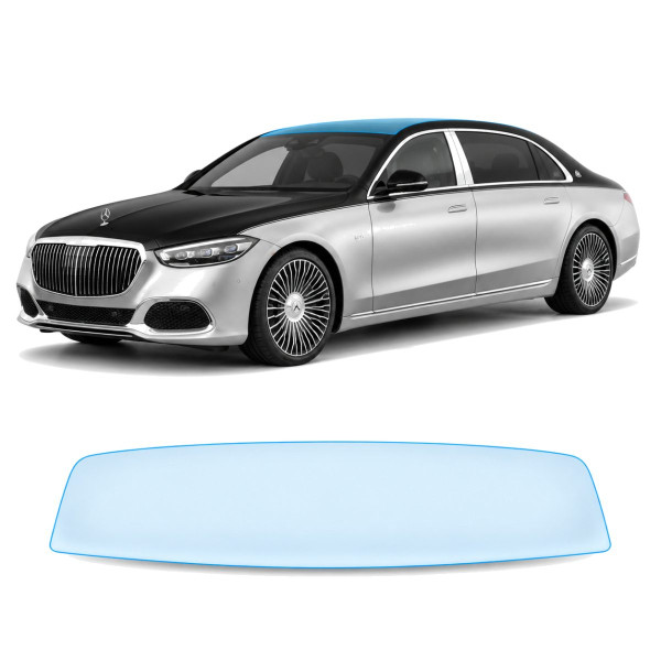 Антигравійна захисна бронеплівка за лекалами для Mercedes-Benz Maybach S-Class Z223 2021- зона даху