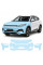 Антигравийная защитная бронепленка по лекалам для BYD Atto 3 (Yuan Plus) I facelift 2025- передняя часть авто (капот бампер фары крылья)