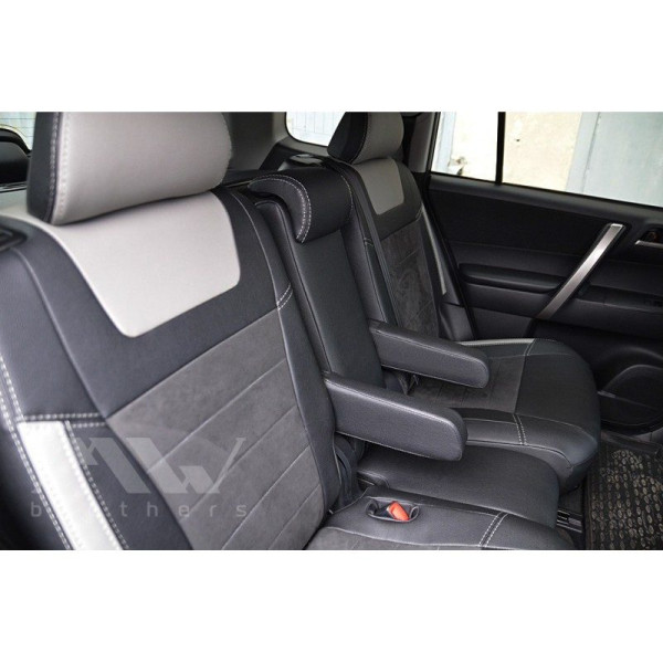 Авточехлы модельные MW Brothers для Toyota Highlander II c 2008