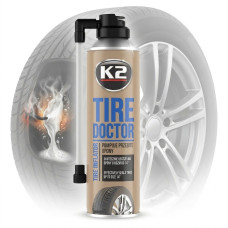 Герметик вулканізатор шин K2 TIRE DOCTOR 400 мл (B310)
