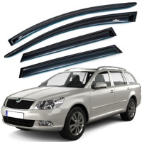 Дефлектори вікон вітровики HIC для Skoda Octavia A5 2004-2014 Універсал Оригінал (SK12)
