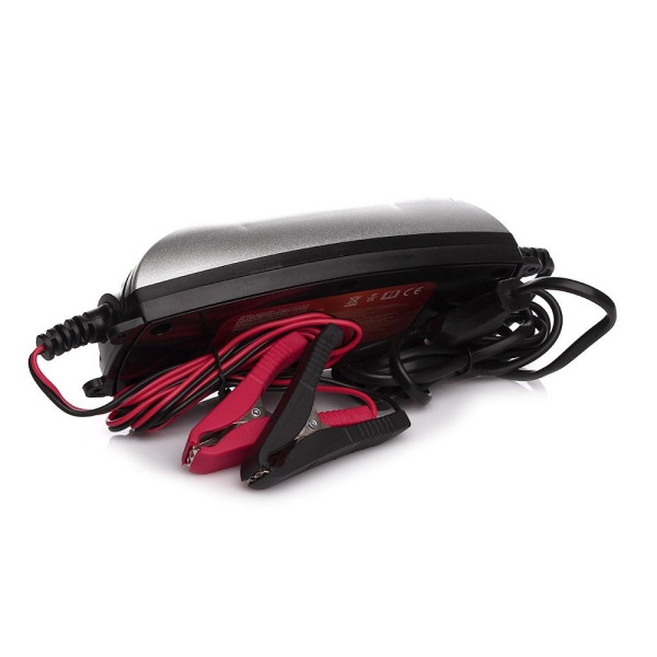 Зарядний пристрій автомобільного акумулятора Elegant Plus 6-12 V / 4 А (100440)