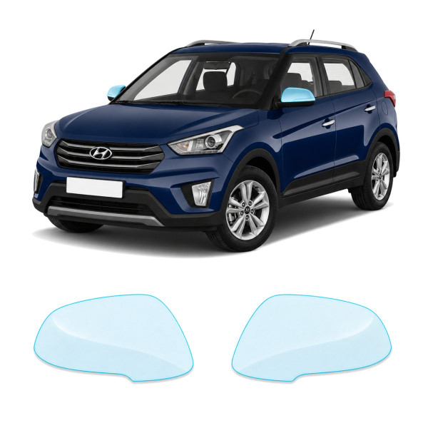 Антигравійна захисна бронеплівка за лекалами для Hyundai Creta I 2015-2017 - дзеркала