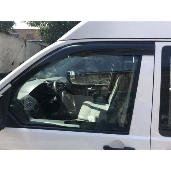 Дефлекторы окон ветровики Volkswagen T-5 / T6 2D 2003-2018 скотч SunPlex (SP-S-11)