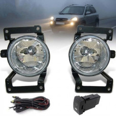 Противотуманные фары для Hyundai Tucson 2004-2008 27W с проводкой Комплект (HY-298)