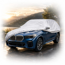 Тент автомобільний для джипа / мінівена Milex Polyester / M 440x185x145 см / кишені під дзеркала