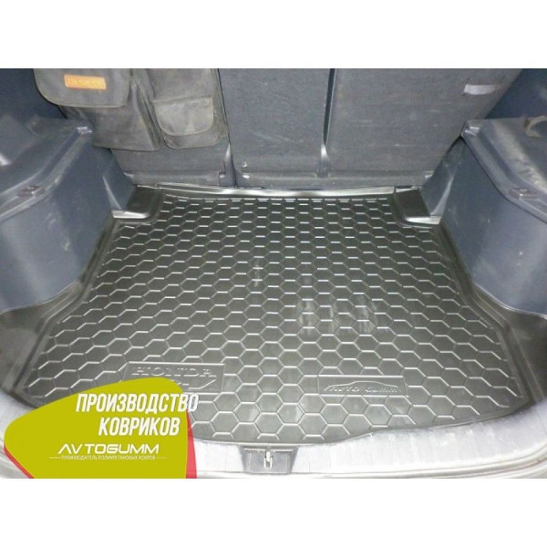 Автомобильный коврик в багажник Honda CR-V 2006-2012 / Резино - пластик