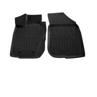 Передние 3D коврики для Renault Duster 2010-2015 / Высокий борт