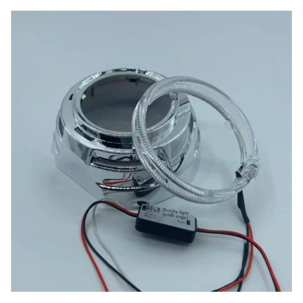 LED Маска під лінзу 3" D76 мм LED CREE 2 шт (G132)