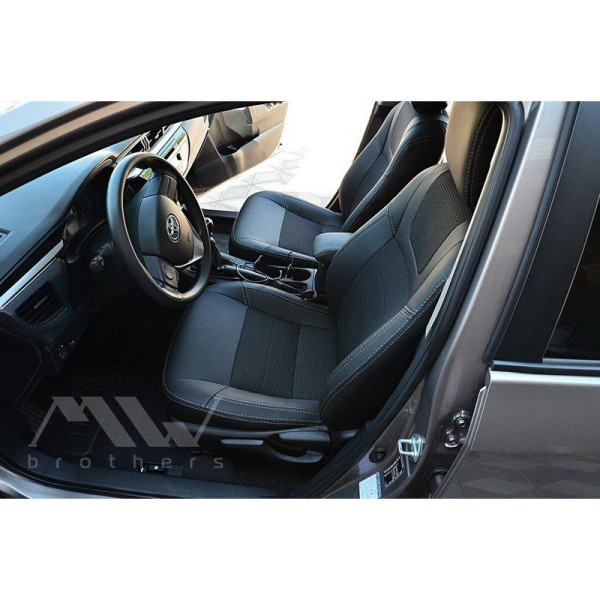 Авточохли модельні MW Brothers для Toyota Corolla (E170) c 2013