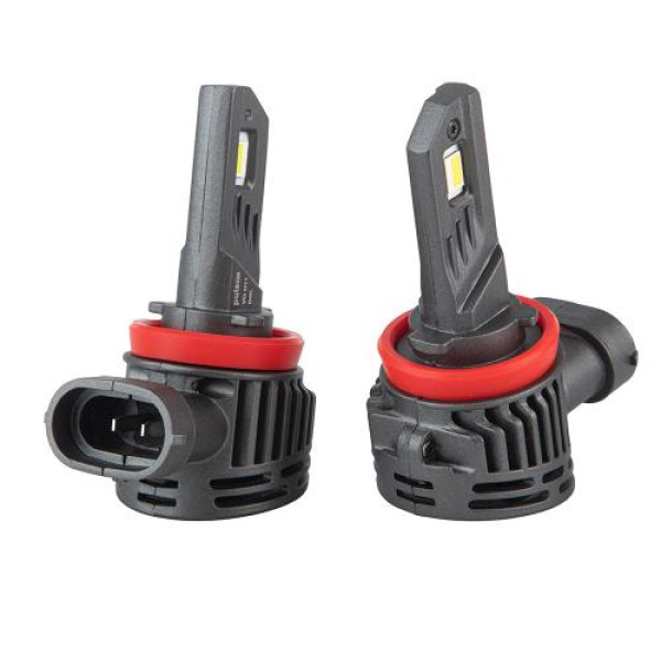 LED лампи для авто Pulso H8 H9 H11 H16 LED-chips Flip chip 9-16V 2*50W 6000Lm 6500K