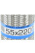 Гофра глушника 55 х 220 мм Тришарова (EuroEx)