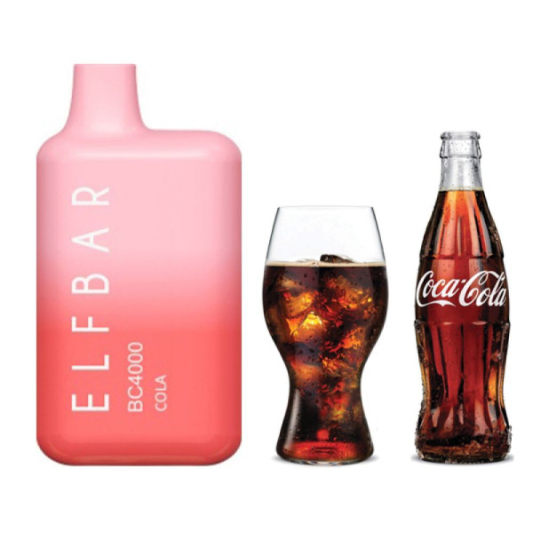 Elf Bar BC4000 POD  5% Оригінал Cola Кола (Підряджається) 