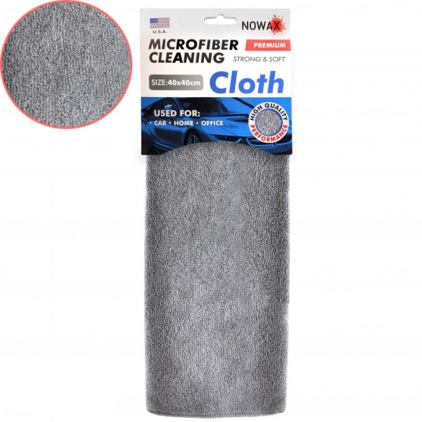 Профессиональная тряпка из микрофибры Nowax For Cleaning 40х40 см (NX67441)